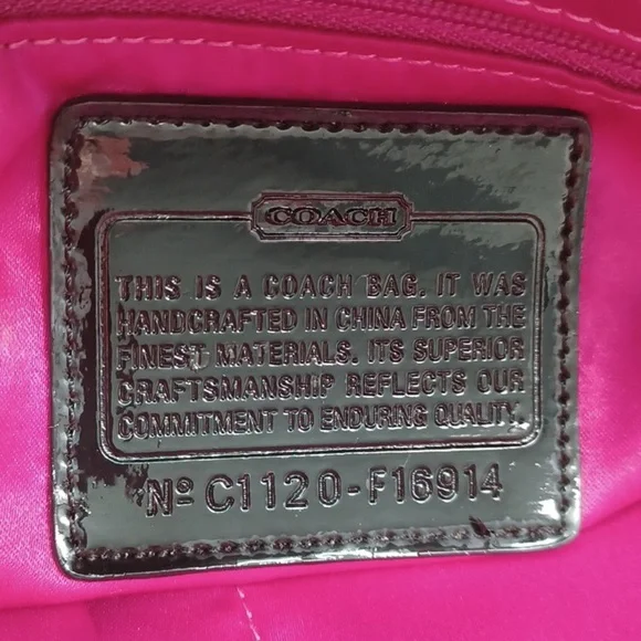 Coach Poppy Flower Graffiti Large Tote - Picture 13 of 15